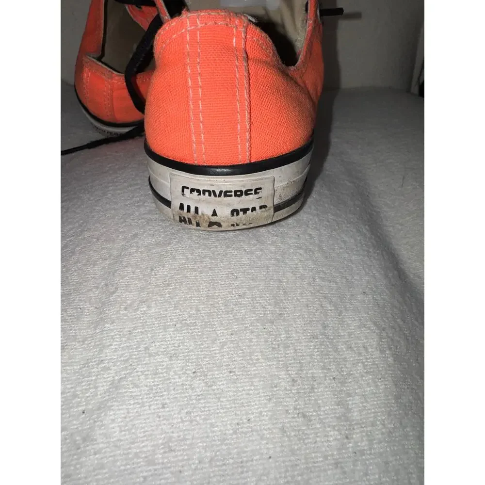 Converse All-Star low top bright orange women’s 8